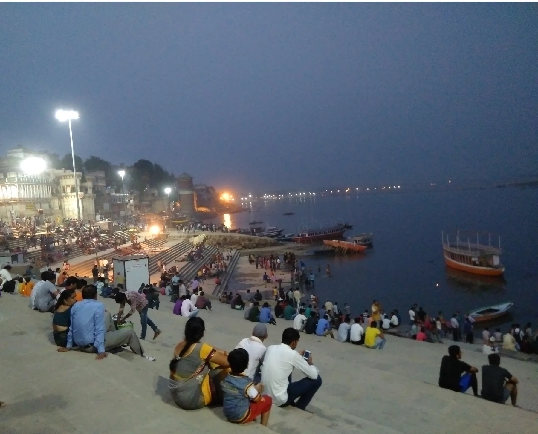 Assi Ghat in Varanasi